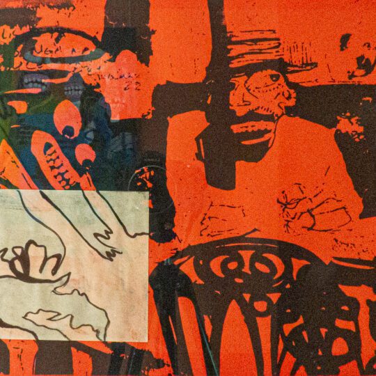 MABANGA ( DEDICACE FOND ROUGE )